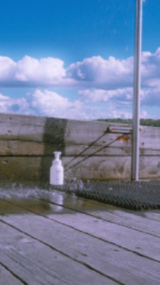 A post shot with Slit-Scan