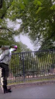 A post shot with Datamosh Video